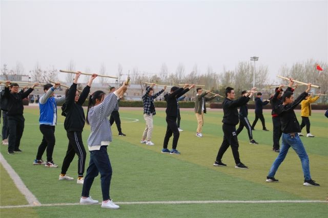 【运动会】飒爽英姿五尺枪 风华正茂竞风流