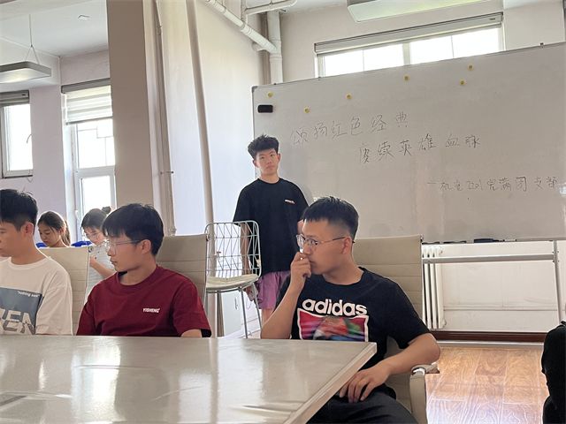 【完满团支部】颂扬红色经典 赓续英雄血脉——0638太阳集团官网机电2201班完满团支部活动