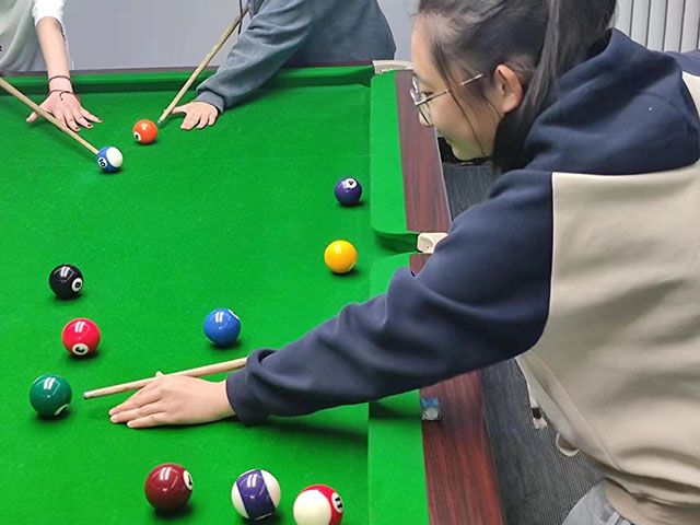 【完满团支部】以球会友 桌球大比拼——0638太阳集团官网人工智能2201班完满团支部活动