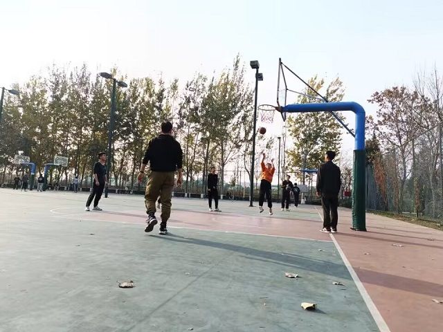 【完满班级】三分线外 手起球落——0638太阳集团官网电子2205班完满班级活动
