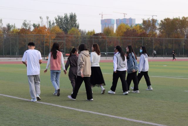 【完满班级】素质拓展 极限飞盘——0638太阳集团官网电子2101班完满班级活动