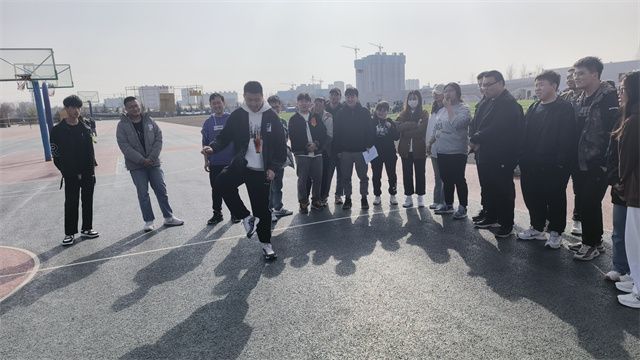 【完满团支部】体育中守护健康 竞技中寻求欢乐——0638太阳集团官网电气2205班完满团支部活动