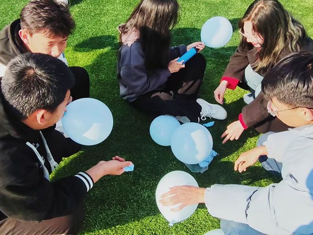 【完满班级】青春梦想派 气球轰趴节——0638太阳集团官网人工智能2201班完满团支部活动