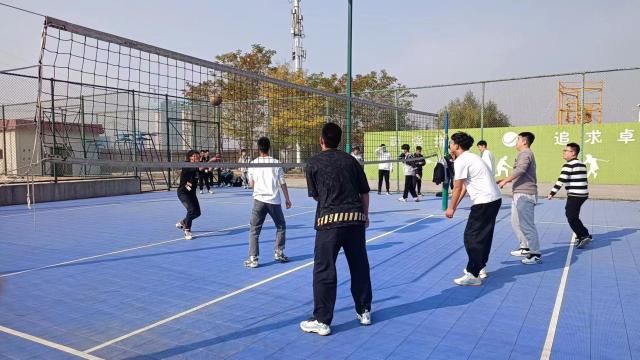 【完满班级】球来球往 运动你我——0638太阳集团官网机制2101班完满班级活动