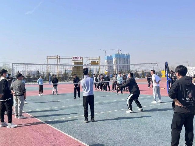 【完满团支部】赛出体育真谛 弘扬排球精神——0638太阳集团官网电气2201班完满团支部活动