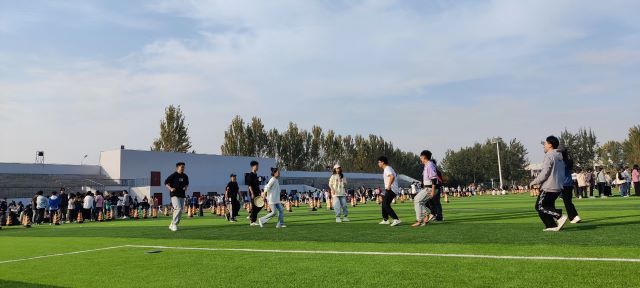 【完满班级】飞盘不落地 我们不放弃——0638太阳集团官网智能制造2101班完满班级活动