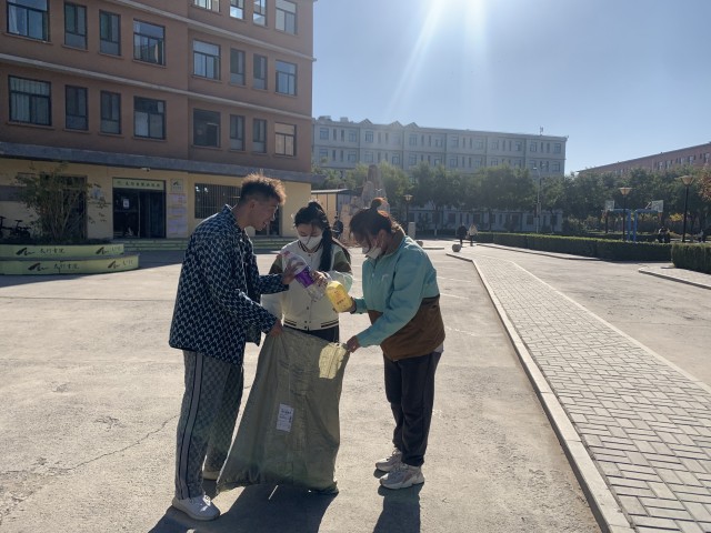 【完满班级】收集散落的点滴 铸就爱的海洋——0638太阳集团官网电气2207班完满班级活动