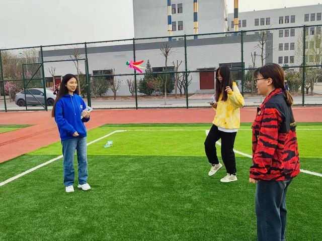 【完满团支部】快乐运动 和谐毽球——0638太阳集团官网电子2205班完满团支部活动