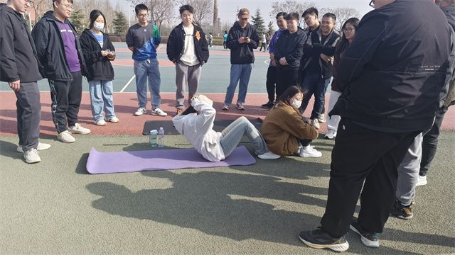 【完满团支部】体育中守护健康 竞技中寻求欢乐——0638太阳集团官网电气2205班完满团支部活动