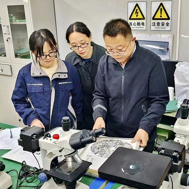 【学科竞赛】走进金相,我校师生积极备战山西省第八届金相技能大赛